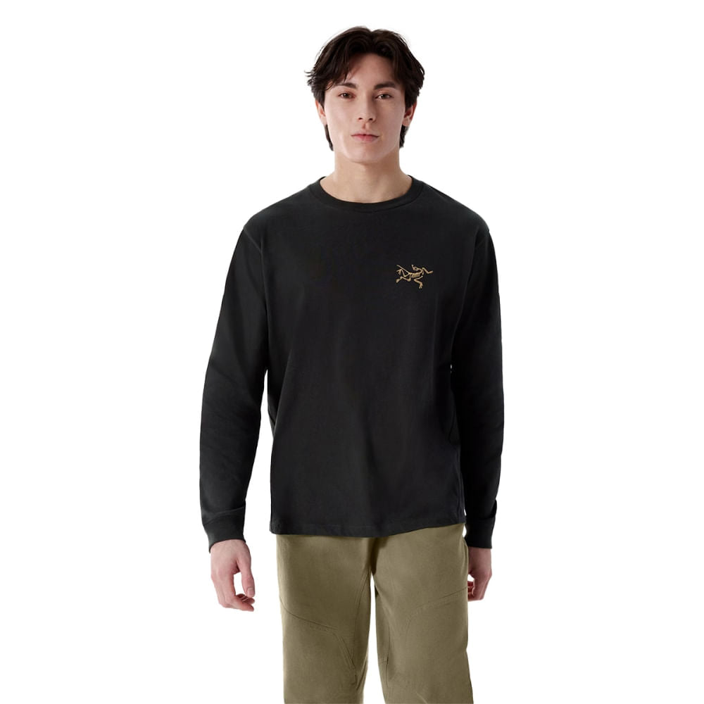 KRAGG COTTON LS M | 24K BLACK