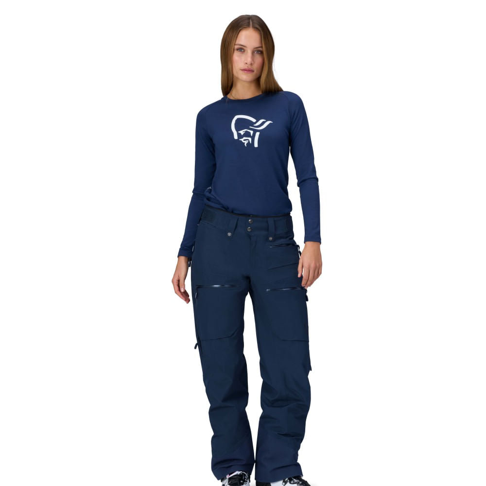Norrona Womens Lofoten Gore Insl Pnt | 2295INDIGO – Paragon Sports
