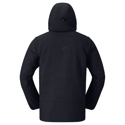 Norrona Mens More Thermo 60 Jacket Midlayer in Black Color