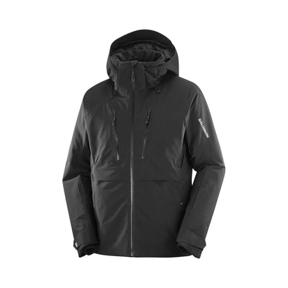 Salomon Mens Brilliant 2.0 Jacket M Midlayer in Black Color