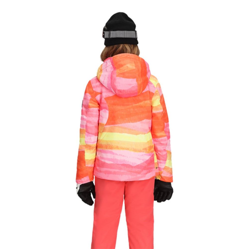 Obermeyer Kids Rylee Print Jacket Skiing & Snowboarding Jackets in Multi Color