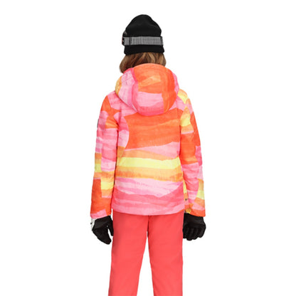 Obermeyer Kids Rylee Print Jacket Skiing & Snowboarding Jackets in Multi Color