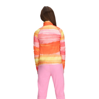 Obermeyer Kids Banff 1/4 Zip Midlayer in Multi Color