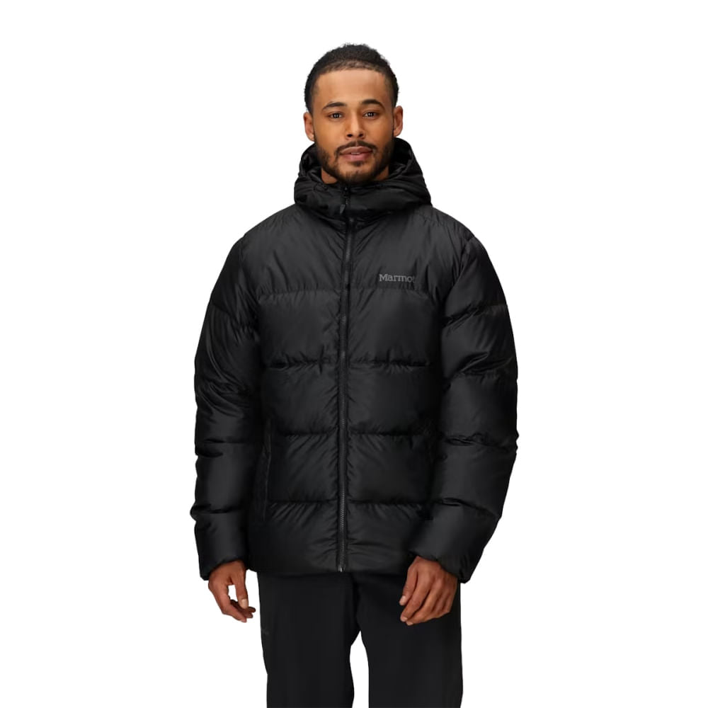 GUIDES DOWN HOODY | 001-BLACK