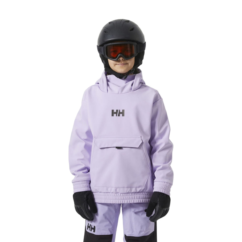 JR POWDER SOFTSHELL HOO | 698-LAVEND