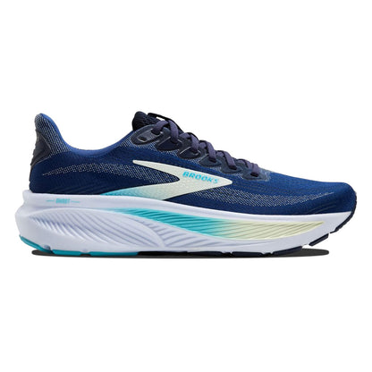 Brooks Womens Ghost 17 Running Shoes in Blue Color
