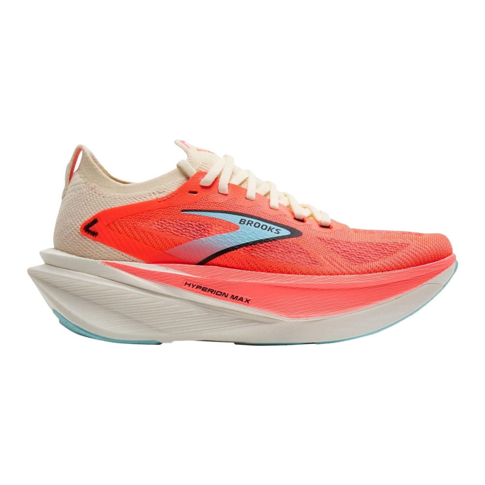 Brooks Womens Hyperion Max 3 Running Shoes in Pink Color
