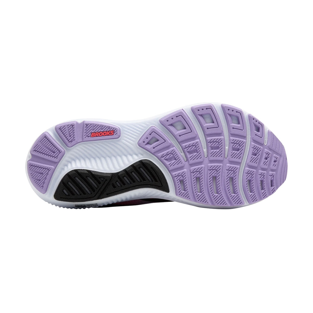 Brooks Womens Ghost 17 Running Shoes in Grey Color