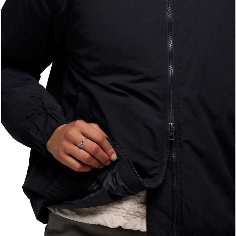 Prana Womens Encintas Bomber Jacket | BLACK – Paragon Sports