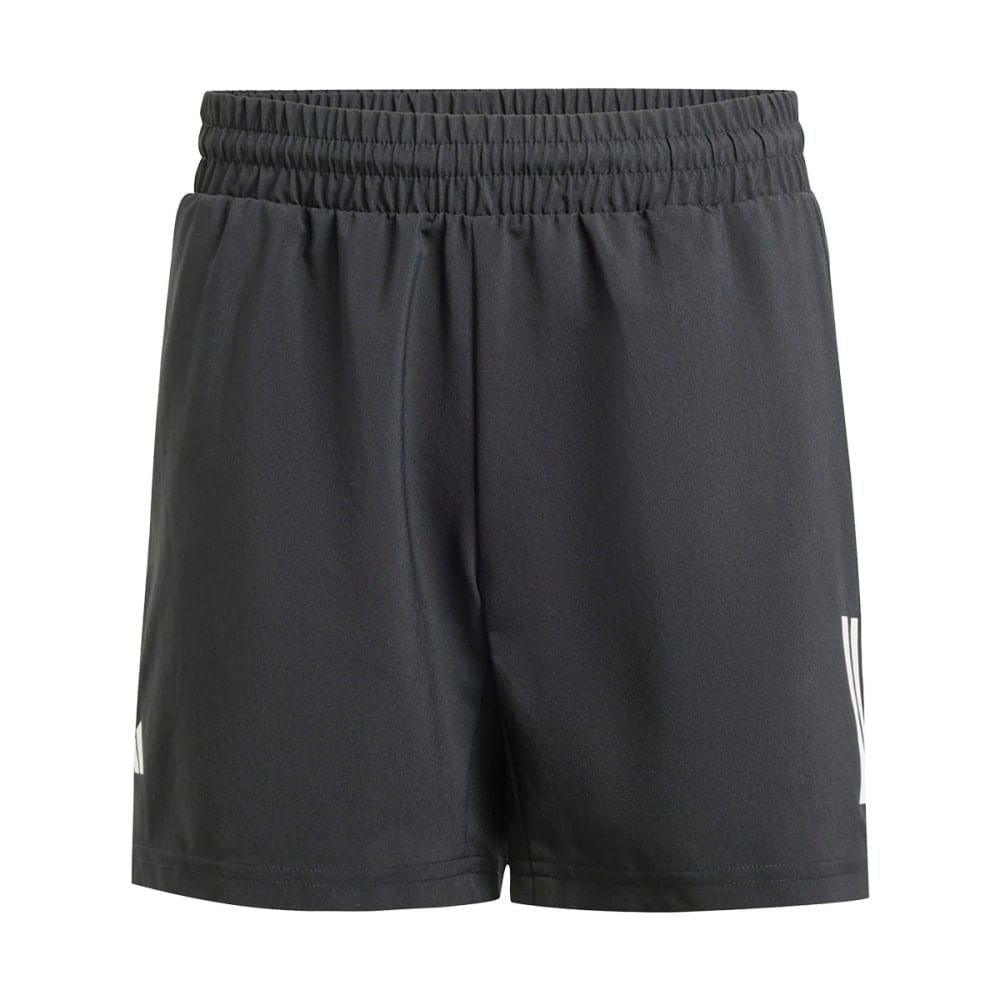 Adidas Kids Club 3 Stripe Short in Black Color