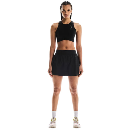 On Womens Court Skirt Pleated Skirts in Black Color