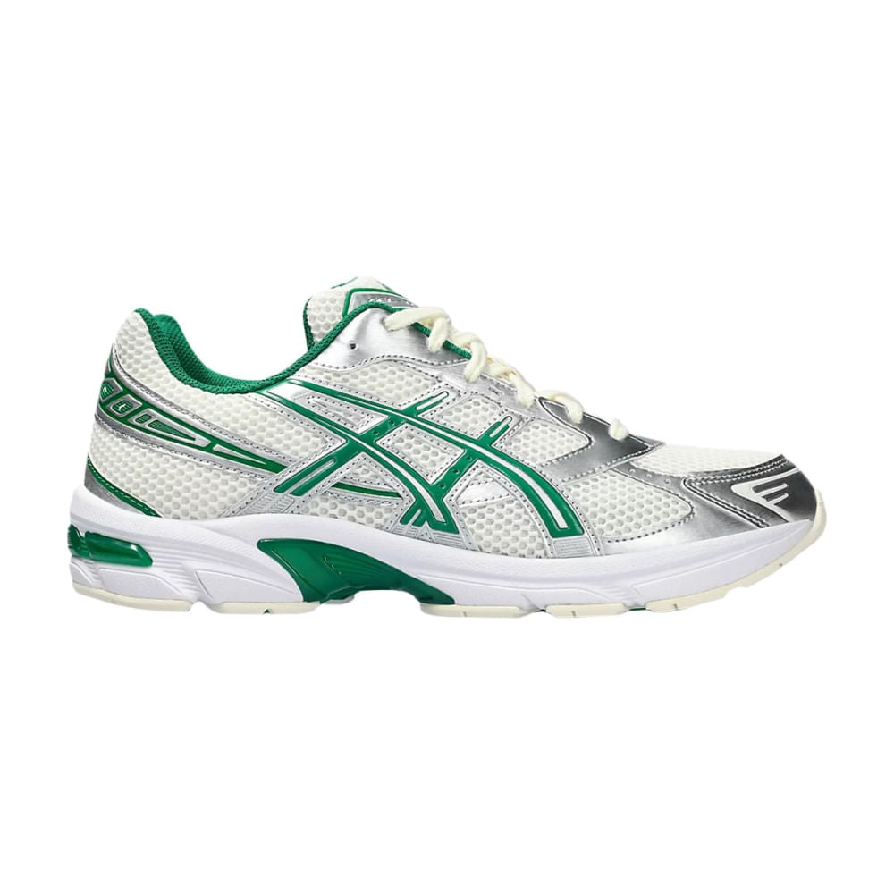 Asics Mens Gel-1130 Shoes | CREAM/KALE – Paragon Sports
