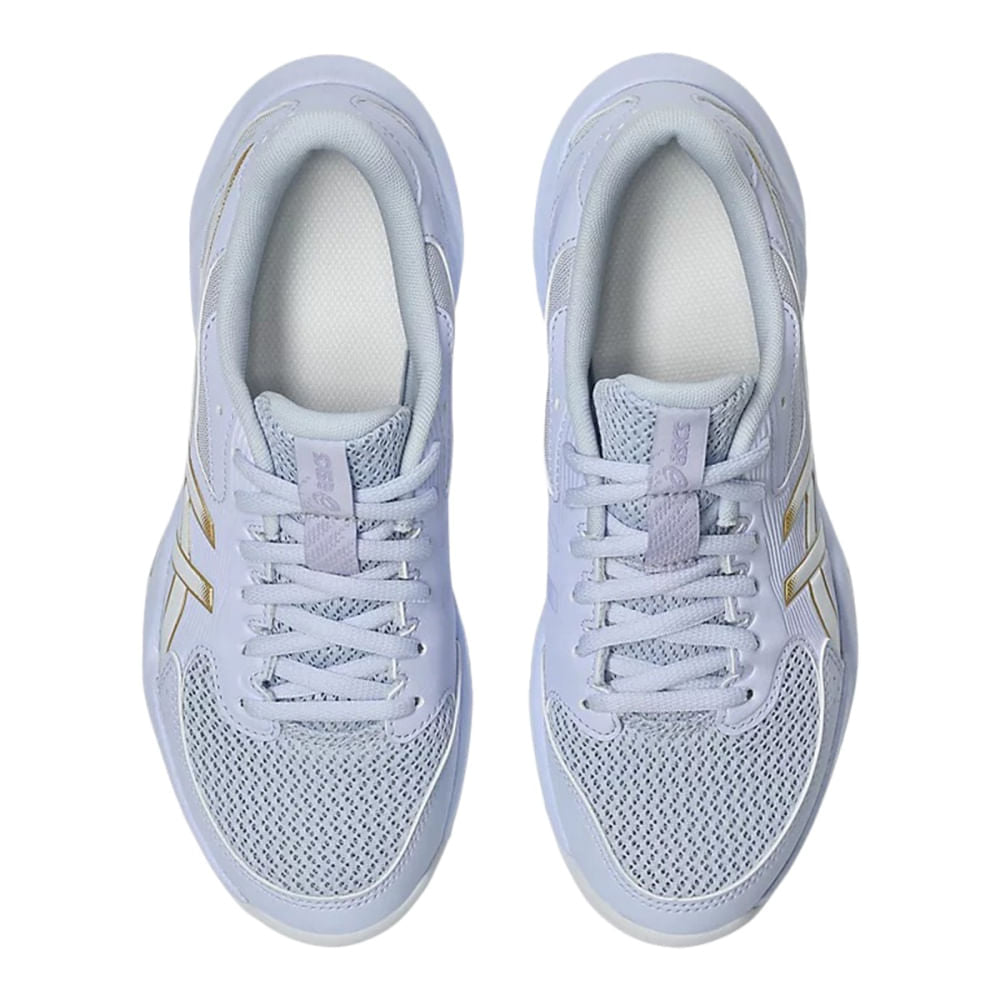 Asics Womens GEL-Rocket 12 Squash Shoes in Blue Color