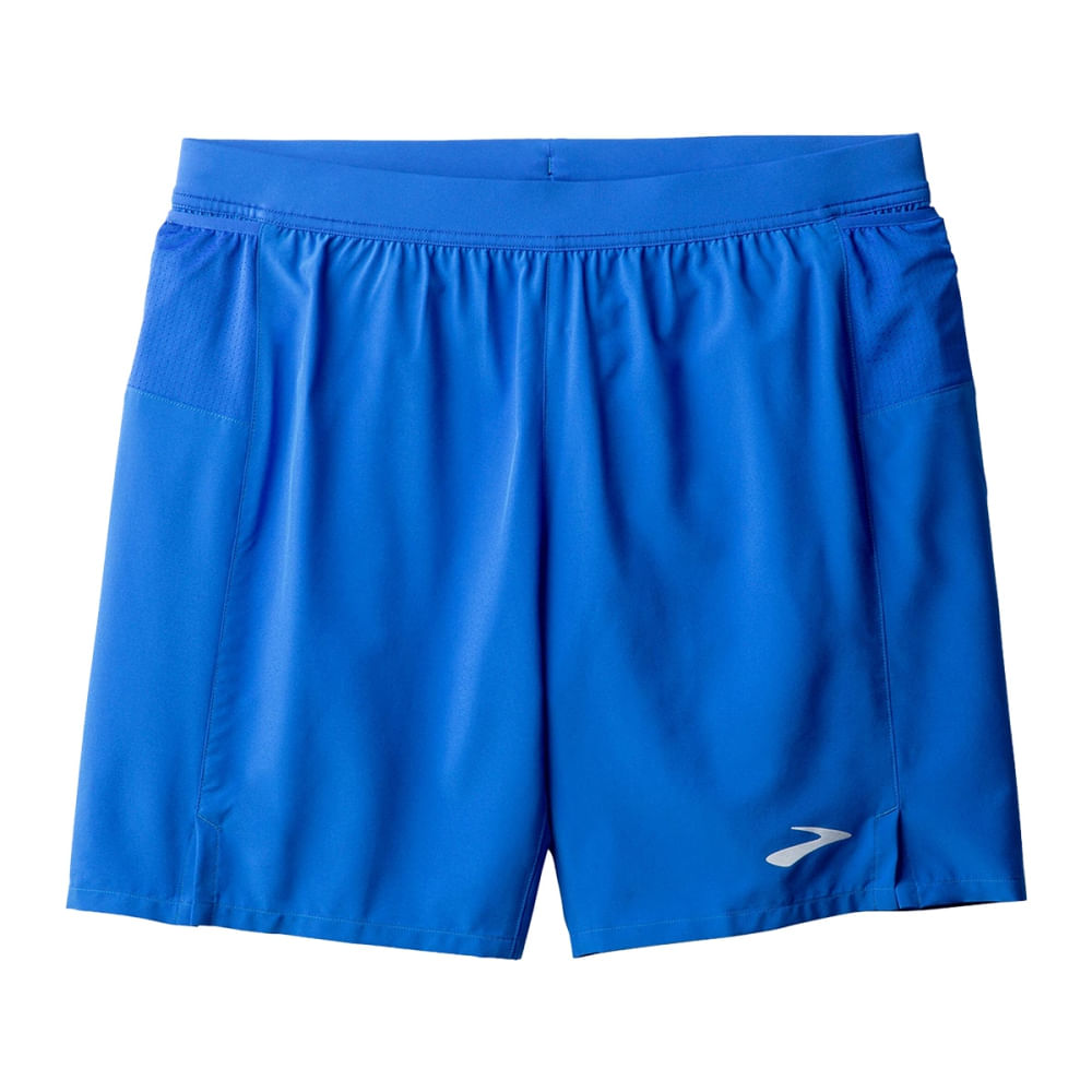 Brooks Mens Journey 7 Short in White Color