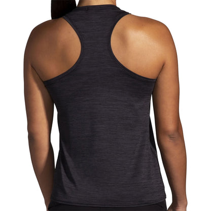 Brooks Womens Luxe Tank Tops in Black Color
