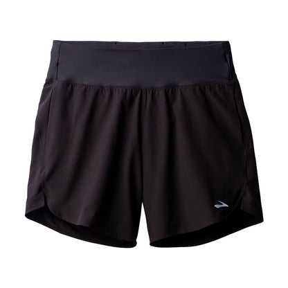 Brooks Womens Chaser 7In Short 2.0 Shorts in Black Color