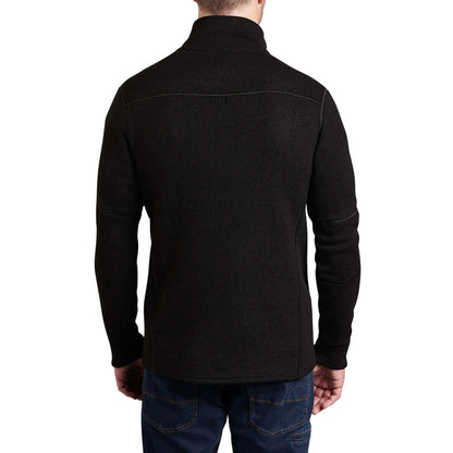 Kuhl Mens Interceptr Fz Midlayer in Black Color