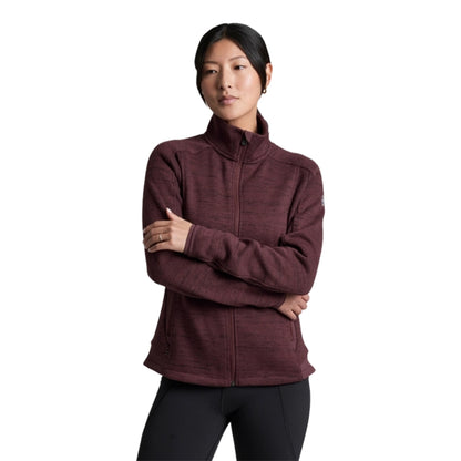 Kuhl Womens Aktivator Fleece Midlayer in Red Color