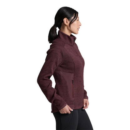 Kuhl Womens Aktivator Fleece Midlayer in Red Color