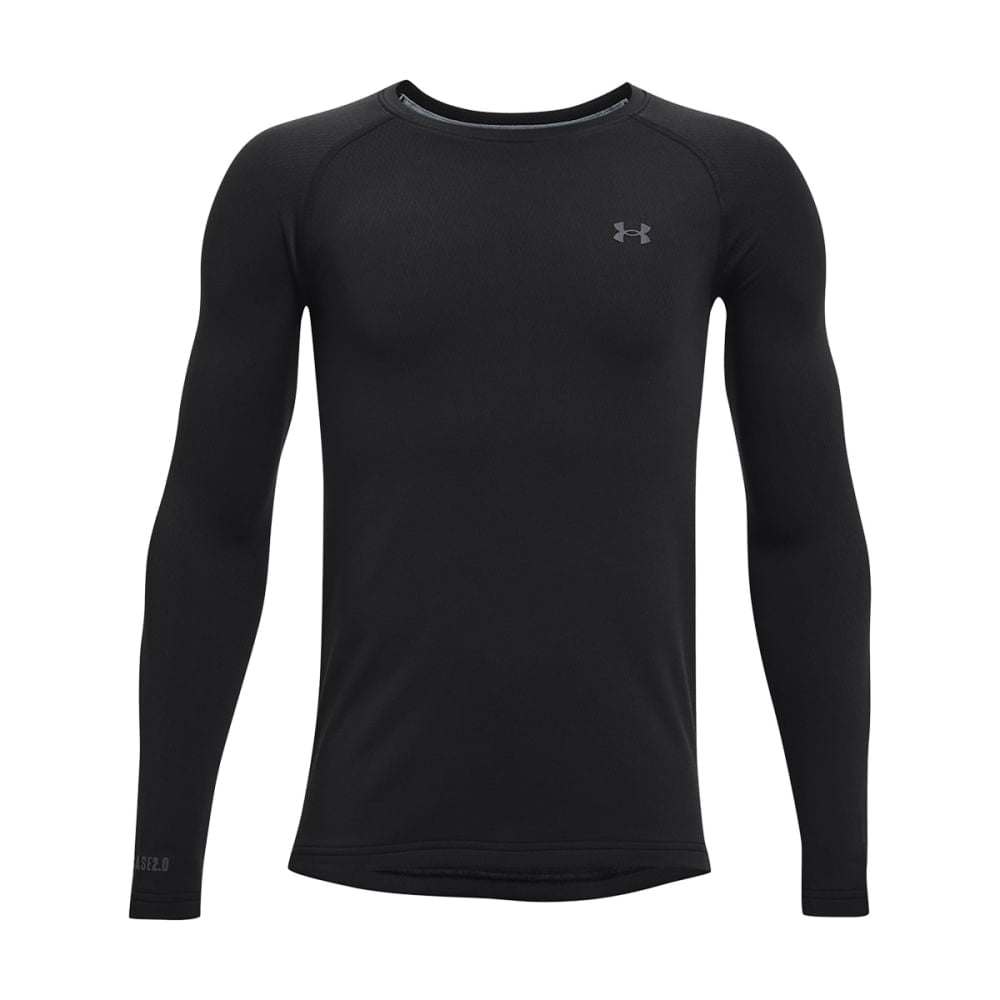 UA BASE? 2.0 CREW | 001-BLK