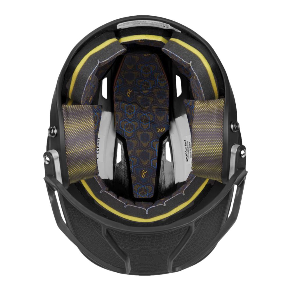 MACH HI-VIZ MATTE W/VIZS | BLACK