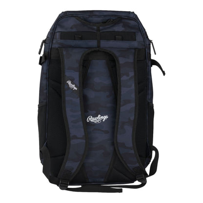 Rawlings Legion 2 Player Backpack Bags in Black Color
