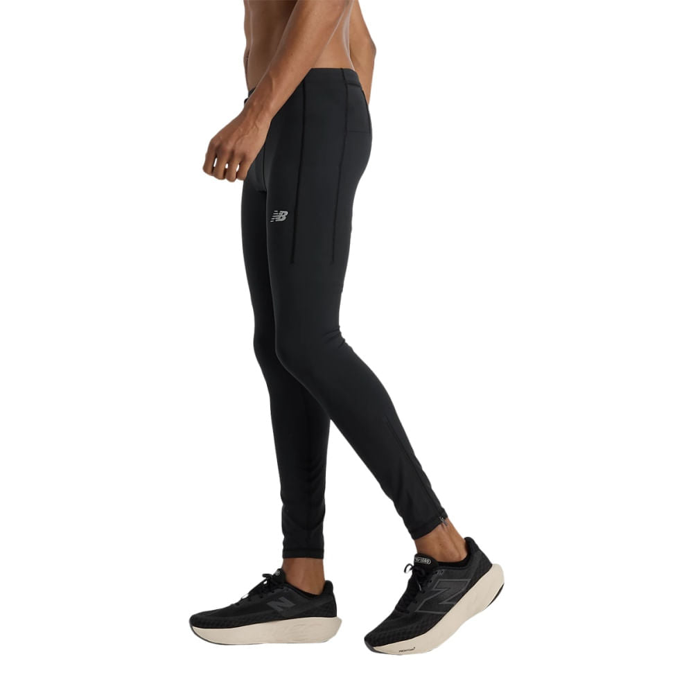 New Balance Mens Nb Sleek Pocket Tight in Black Color