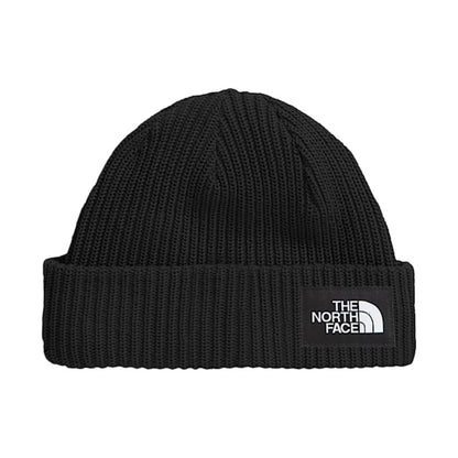 The North Face Kids Salty Lined Beanie Winter Hats in Black Color