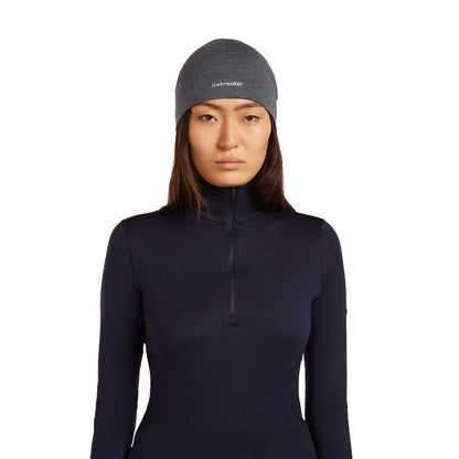 Icebreaker Unisex Merino 200 Oasis Beanie Winter Hats in Grey Color