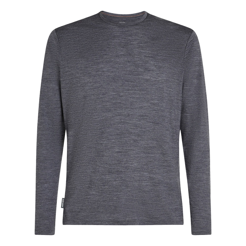 Icebreaker Mens 125 Coollite Spheremer Tops in Blue Color
