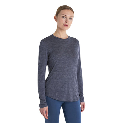 Icebreaker Womens 125 Cool-Lite? Sphere Tops in Blue Color