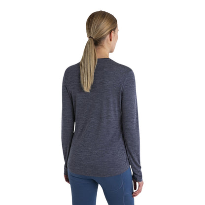Icebreaker Womens 125 Cool-Lite? Sphere Tops in Blue Color