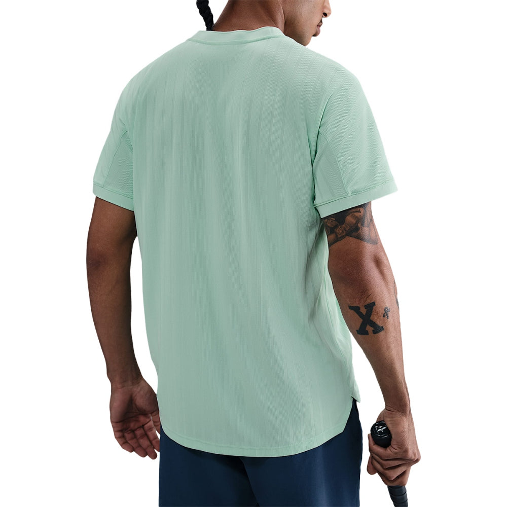 Nike Mens Adv Slam Top Ny Tops in Green Color