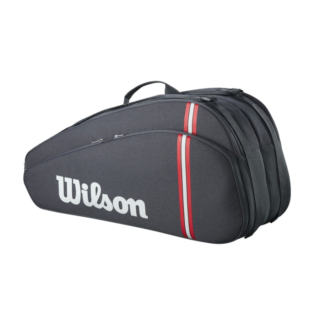 Wilson Tour 6Pk Racket Bag 2025 Bags in Black Color