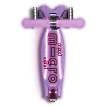 MAXI GLOW PLUS LED SCOOT | PURPLE