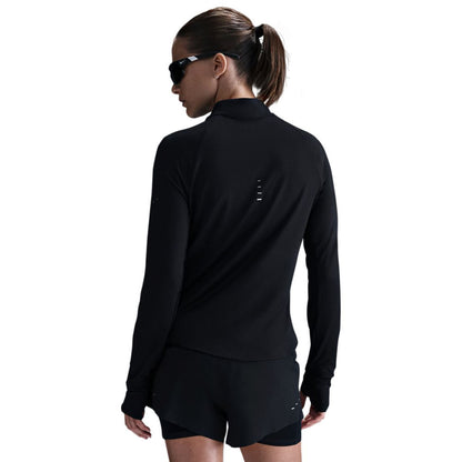 Nike Womens Swift Df UV Hz Top Running Jackets in Black Color
