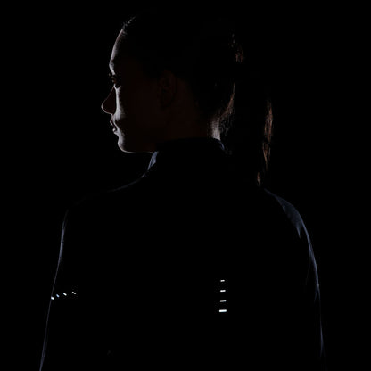 Nike Womens Swift Df UV Hz Top Running Jackets in Black Color