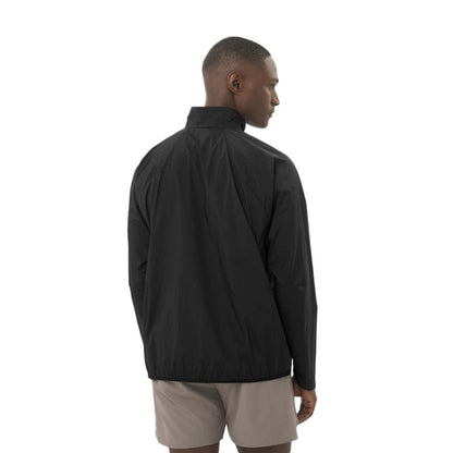 Salomon Mens Shkout Fly Jkt M Running Jackets in Black Color