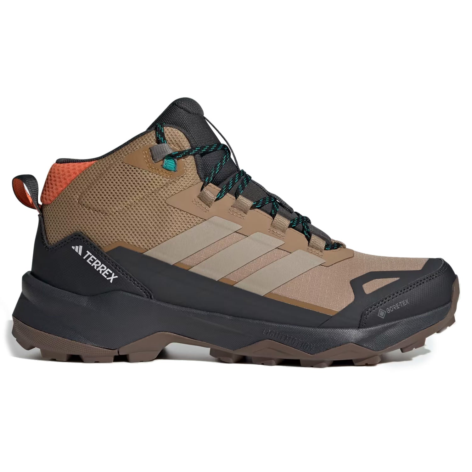 Adidas Mens Skychaser Ax5 Mid GORE-Tex Boots in Brown Color