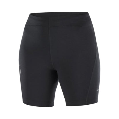 Salomon Womens Shkout C Shrt Tght 6In W Shorts in Black Color