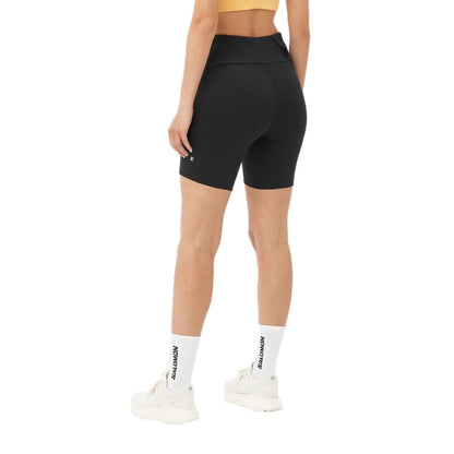 Salomon Womens Shkout C Shrt Tght 6In W Shorts in Black Color