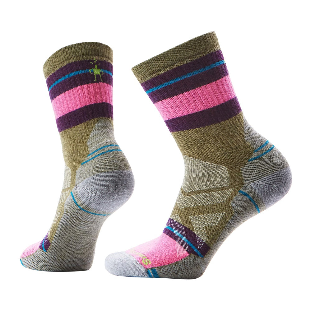 Smartwool Womens Wm'S Hike Full Cushion C Socks in Green Color