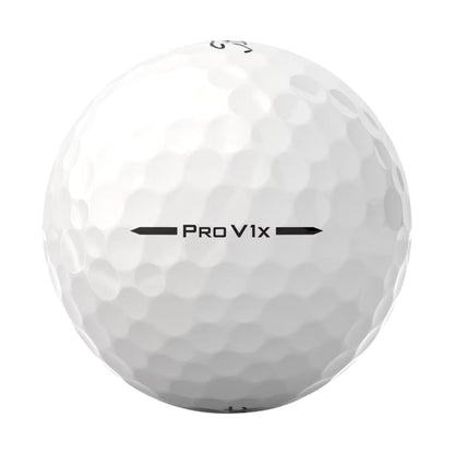 Titleist 2025 Pro V1X Golf Balls in White Color