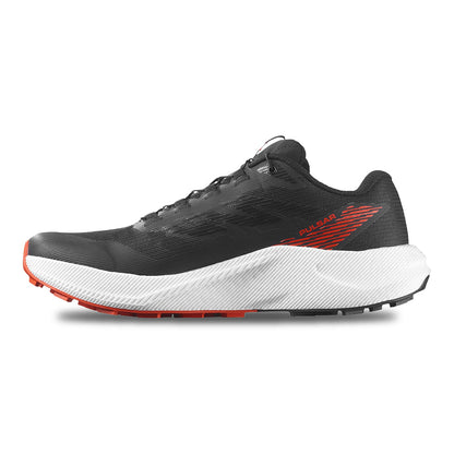 Salomon Mens Pulsar Trail Running Shoes in Black Color
