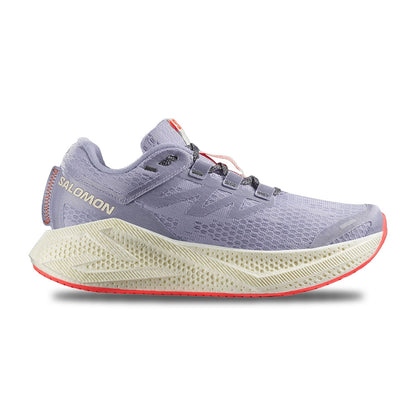 Salomon Womens Aero Glide 3 W Running Shoes in Purple Color