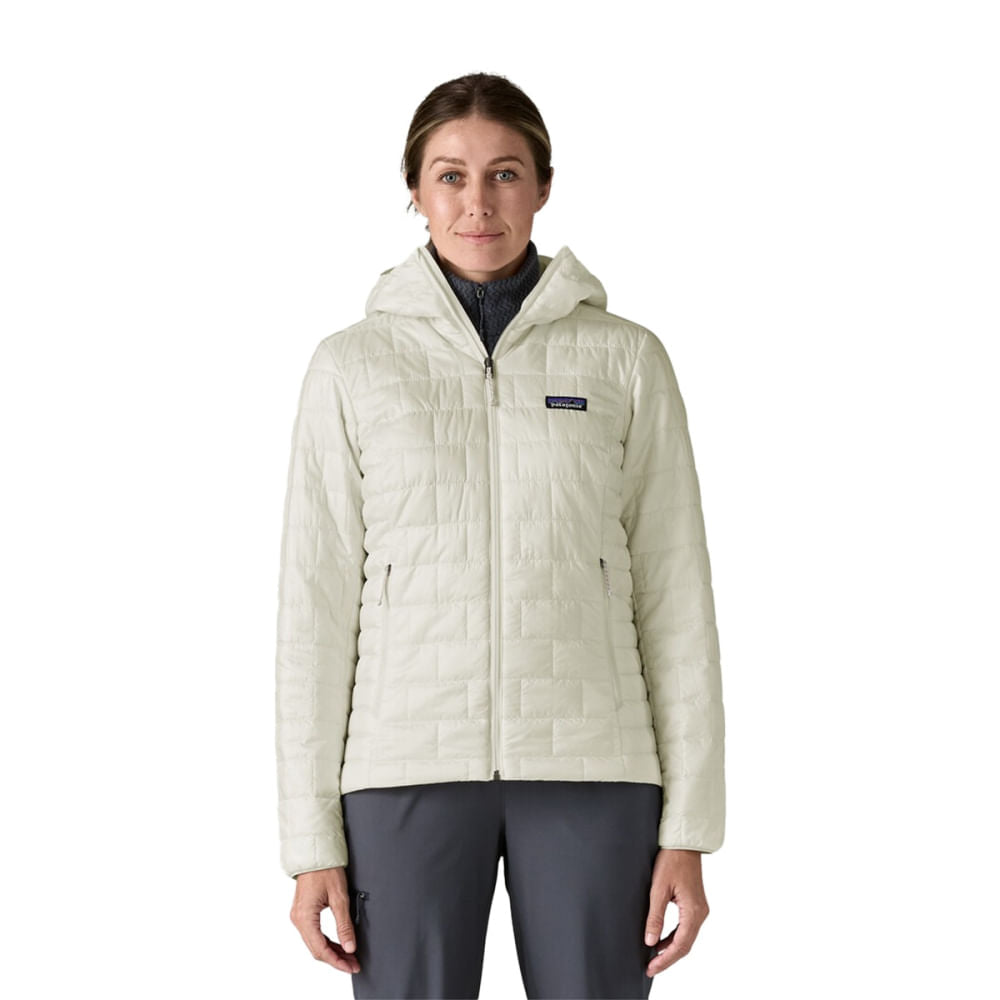 W NANO PUFF HOODY | BCW-BIRCH