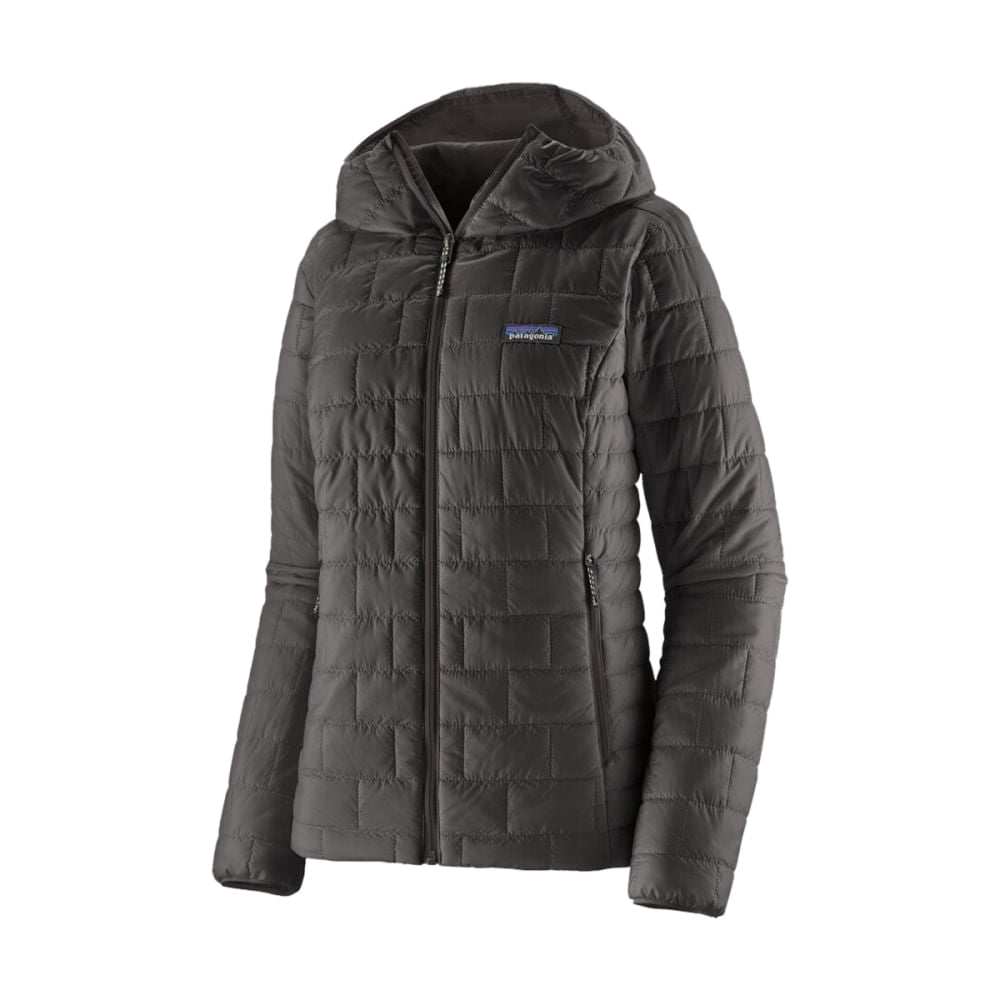 W NANO PUFF HOODY | BLK-BLACK