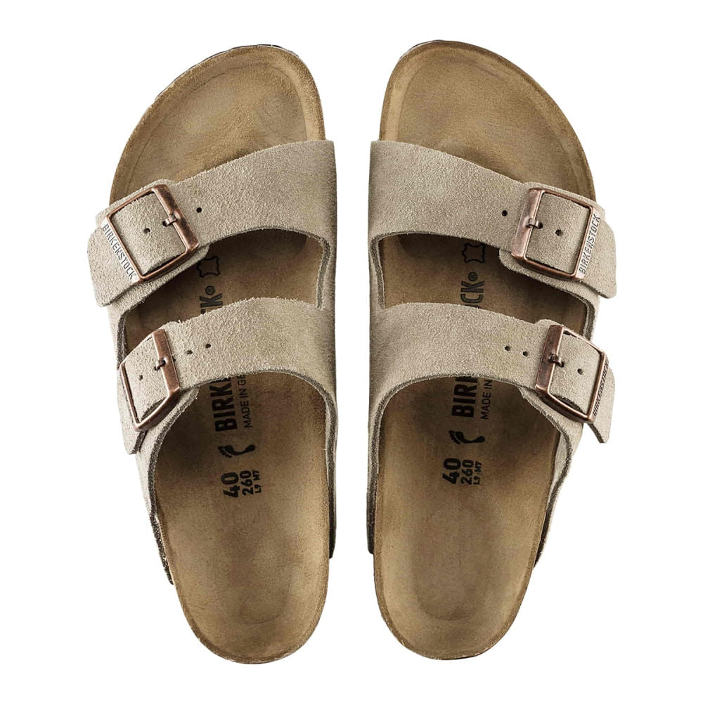 Birkenstock Unisex Arizona Sandals in Khaki Color