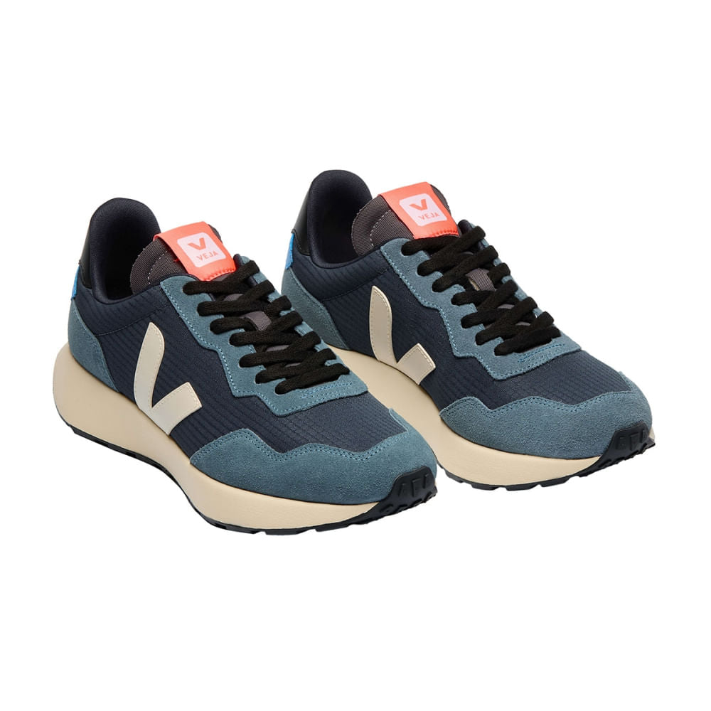Veja Mens Paulistana Sneakers in Blue Color