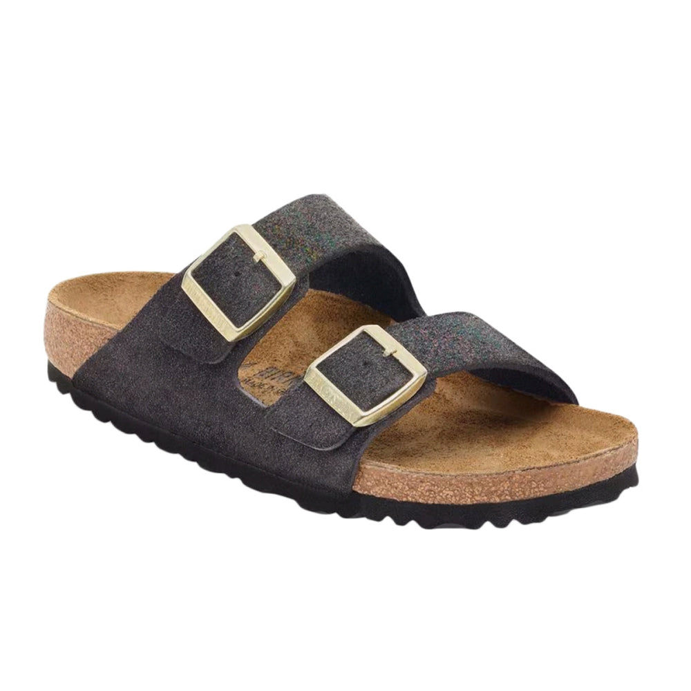 Birkenstock Womens Arizona Sandals in Black Color